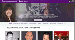 Desktop Screenshot of livingwealthyradio.com